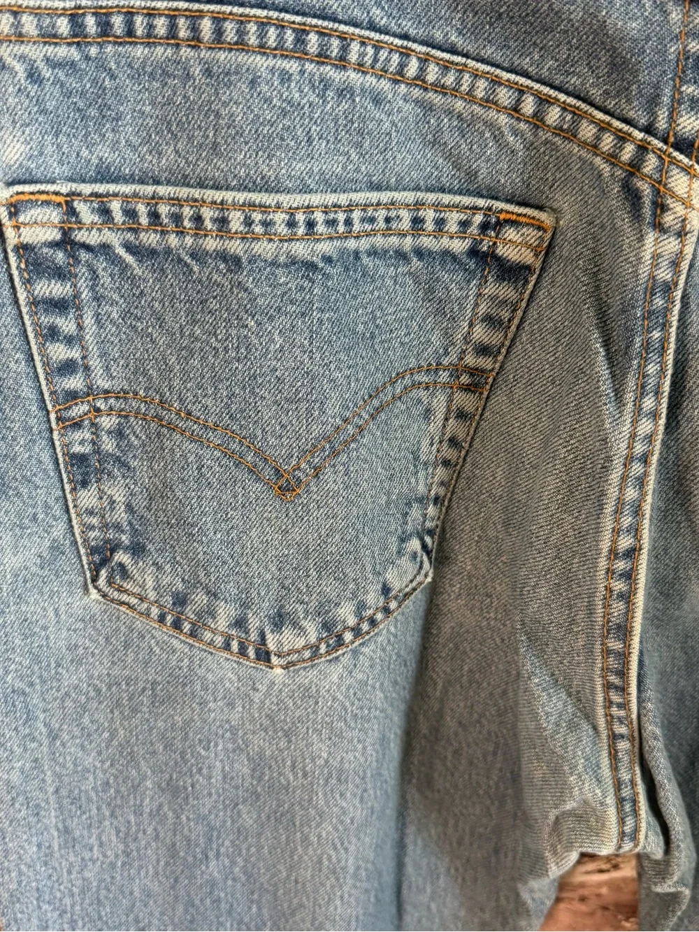 Vintage Levi’s 505-0216 Jeans 32x33 Made USA Regular Straight Leg 100% Cotton